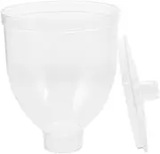 FONDOTIN Coffee Bean Funnel Anti-Jump Bean Bin for Grinder Splash-Proof Replacement Grinders Accessories Plastic Material Easy to Store