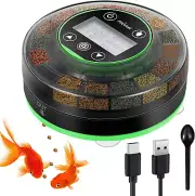 Automatic Fish Feeder - USB Rechargeable Betta Vacation Food Dispenser