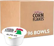 Kellogg's Corn Flakes, Breakfast Cereal, Original, .75oz (96 Count)