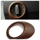 Light Switch Cover Frame Wood Look Suitable For VW T-Roc Tdi TSI