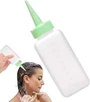 Condiment Squeeze Bottles - Multipurpose Squirt Bottles,160ml Measured Hair Color Squeeze Bottles Translucent Condiment Bottle for Sauces Ketchup Barbecue Syrup Paint