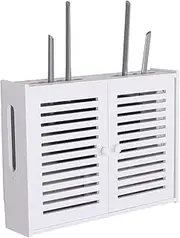 Router Storage Box Wireless Router Storage Box Router Fences Router Storage Box WiFi Wireless Router Storage Box Wall Mounted TV Set Top Box TV Lower Row Socket Occlusion Box Simple Installa