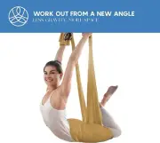 Silk Aerial Yoga Hammock Antigravity Yoga Swing Inversion Exercises Fitness Kit