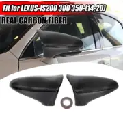 US For Lexus IS ES GS LS CT RC 200 300 Rear View Side Mirror Cap Cover 2014-2020