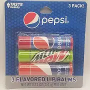 Pepsi Wild Cherry Mountain Dew Flavored Lip Balm Chapstick
