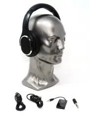 AU DX4 Wireless Metal Detector Detecting Headphones Fits: XP Minelab Garrett etc