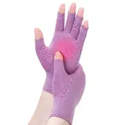 Women Arthritis Compression Gloves Anti-Slip for Hand Pain and Osteoarthritis