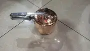 Pure Copper Pressure Cooker, Copper Cooker Pot, Multi-Purpose Kitchen Cooker with Tin Coating