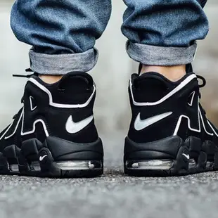 【我塑我形】NIKE Air More Uptempo 大AIR 黑白 厚底 增高 GD 414962-002