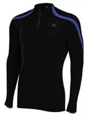 Mizuno Men Blaze 1/2 Zip (M) Black VBLU 420858 905Y
