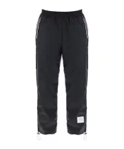 Thom Browne Logo Patch Drawstring Pants 1,2,3,4 Navy