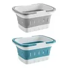 Folding Laundry Hampers Rectangular Laundry Basket Washing Basket Foldable Dirty