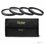 PRO Vivitar 52mm Macro CloseUp Filter Lens Kit for Nikon D3000 D3100 D3200 D3300