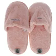 The Towel Slippers Pink - Large by Cool Enough Studio for Women - 1 Pair Slip...