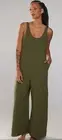 Savage x Fenty Xssential Relaxed Jumpsuit One Piece Olive Green Size M 8-10