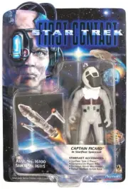 Star Trek First Contact Captain Picard In Starfleet Spacesuit Figure Playmates