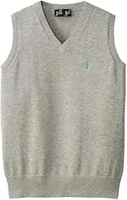 EASTBOY(イーストボーイ) East Boy 4206046 Sweater Vest Cotton Vest (12G/Coolmax/Shine Muscat Goddess)