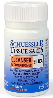 Schuessler Tissue Salts Silica | 125 tablets