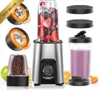 850W Smoothie Blender, Personal Blender for Shakes & Smoothies, 2x650ml Travel C