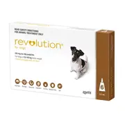Revolution For Small Dogs 5.1 To 10Kg (Brown) 6 Pack