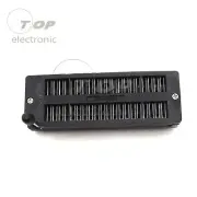 New 3M 40 Pin Black ZIF DIP Test Tester Socket 2.54MM Narrow-Body