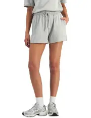 [Champion] Hi-Waist Jersey Small Script Short in Grey
