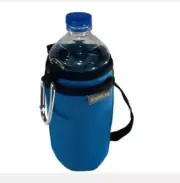 Hand held drink caddy With Key Holder
