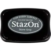 Tsukineko StazOn Solvent ink pad : Stone Gray (SZ-32)