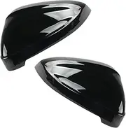 for A-UDI A4 S4 B9 A5 S5 RS4 8W0 857 527 8W0 8571 Pair Car Left & Right Door Side Rearview Wing Mirror Cover Cap Housing Auto Accessories