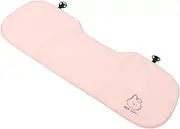 iplusmile Cute Pink Rabbit Plush Car Seat Cushion Winter Protector with Non Slip Backing Fluffy Auto Back Cover Creative Cartoon Design for Fit and Easy Maintenance