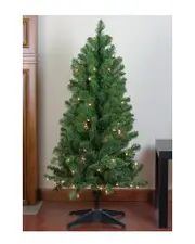 Northlight Pre-Lit Noble Pine Artificial Christmas Tree- Clear Lights