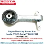 發動機安裝右前 HONDA CIVIC 2006 2007 2008 2009 2010 2011 1800CC 1.8