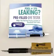 Anderson Pool Leak Detection Find Test repair Dye kit fix swim pool DIY tester