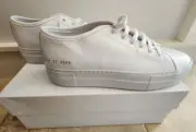 Common Projects Woman Tournament Low Platform Super Sneaker in White 37