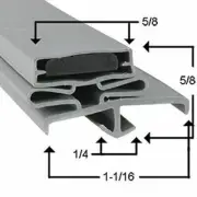 Beverage-Air Part# Bev5164 Magentic Door Gasket