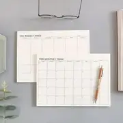 Planner Notebook (various designs) Payment - Pink & Blue & Yellow - One Size