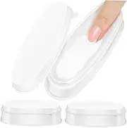 NOLITOY 3pcs Nail Dip Powder Jar French Manicure Dip Tray Dipping Powder Container Easy French Tray Nail