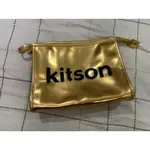 九成新 美國購入 KITSON 金色 化妝包 手拿包