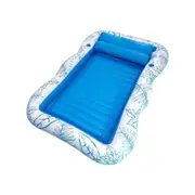 Bräunungspool inflatable water floating series with cushion and cup holder