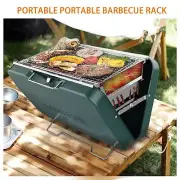 Folding Grill Multipurpose Steady Firepit BBQ Grill for Yard Party Camping