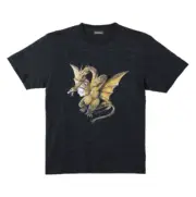 Godzilla vs. King Ghidorah Deformed Art T-shirt King Ghidorah Pattern TOHO Japan