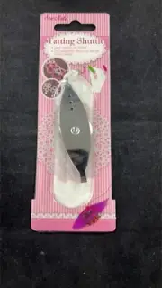 Metal Tatting Shuttle with Bobbin which is removable - Large capacity