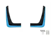2020-2024 Corvette C8 Painted Front Splash Guards Mud Flaps Rapid Blue GMO