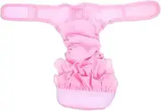 SEWOART Physiological Pants Puppy Pee Pads Dog Coat Male Reusable Dog Nappies Dog for After Dog Pants Inflatable Puffer Dog Pee Pet Doggie Diapers Prevent Dog Treats Poop Pink Cotton
