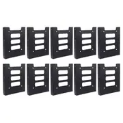 SSD HDD Adapter Rack Hard Drive SSD Mounting Bracket 2.5 Inch To 3.5 Inch 10x