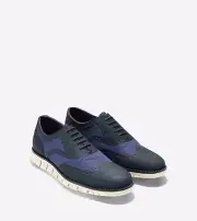 Cole Haan ZeroGrand No Stitch Wing OX Oxford Navy Ink Indigo Men's C24959 NEW