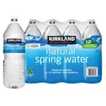 COSTCO 線上代購🌈KIRKLAND SIGNATURE 科克蘭 泉水 1.5公升 X 12瓶