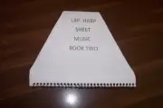 lap harp sheet music book two.