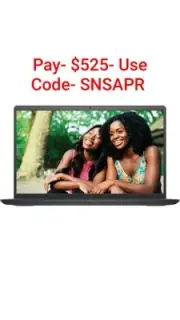 Dell Inspiron 3525 15.6" Ryzen 5 8GB/256GB Laptop Computer Win 11- Brand New
