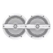 Pioneer 7.7" ME-Series Speakers - Classic White Grille Covers - 250W [TS-ME770FC